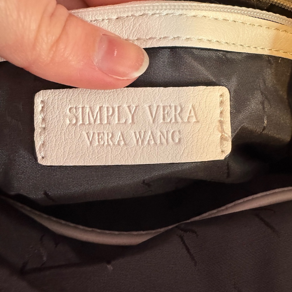 Simply Vera Vera Wang Cream Crossbody Bag - Picture 7 of 7
